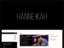 Tablet Screenshot of hannekah.com